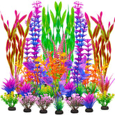 Seqiuay Colorful Fish Tank Decorations underwater paradise supports natural fish activity