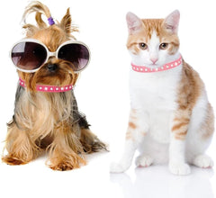 Serijoars purple collar close-up adjustable safety buckle for secure wear