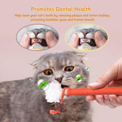 SEVENKA catnip-roll-toy engagement stimulates curiosity and exercise