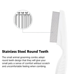 SEZDEKI grooming tool close-up shows firm yet gentle bristles.