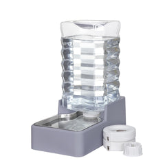 Sfozstra automatic large water dispenser 9L bottle for steady pet hydration.