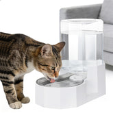 Sfozstra Gravity Water Bowl Dispenser 4L capacity provides steady water supply.