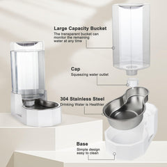 Sfozstra stainless steel 304 bowl ensures durable, odor-free water delivery.