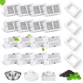 SgurFin 16-pack cat fountain filters assembly for easy replacement and cleaner water