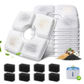 SgurFin cat fountain filter 8-pack packaging ensures clean, ready-to-use filters for pets