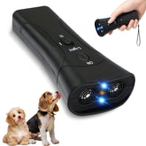SHANGFEI Ultrasonic Pet Trainer front view showing compact design for easy daily training.