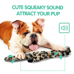 SHARLOVY cow crinkle toy, durable teething-friendly design