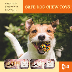 Sharlovy durable cotton rope toy for small dogs - tough chewer