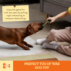 Sharlovy tug of war rope toy - indoor outdoor bonding