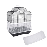 Sheens Bird Cage Cover White Seed Catcher keeps floors tidy and birds comfortable.