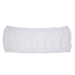 Sheens Bird Cage Cover White Ventilated Mesh preserves light and airflow inside the cage.