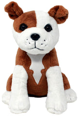 Shelter Pets Tillman plush front view offers soft cuddle comfort for kids and collectors