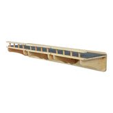 SHENGOCASE natural wood cat balconies main shot showing sturdy wall-mounted perch