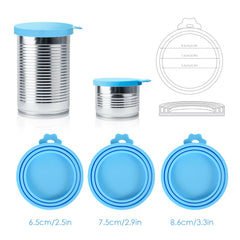 SHENGQIDZ orange lid for pet can covers seals cans securely