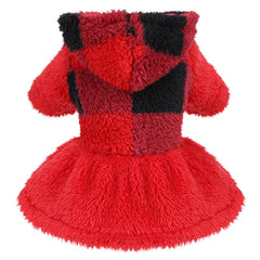 Shifenmei dog Christmas sweater small hoodie keeps tiny pups warm and festive.