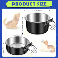 ShineMe 60oz dog bowl close-up showcasing large-capacity design.