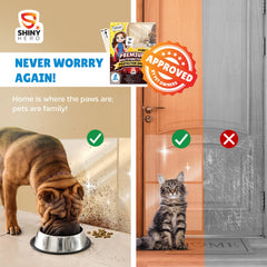 Shiny Hero clear furniture protector film keeps sofas and tables pristine.