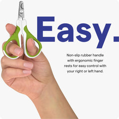 SHINY PET cat nail trimmer in action helps kitten nails safely trimmed.