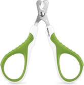 SHINY PET nail clippers closeup blade shows precision for clean cuts.