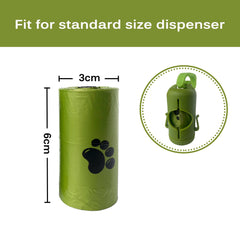 ShinyDew biodegradable eco-friendly poop bags for responsible disposal