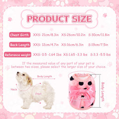 Shinylin cow-print dog sweater delivers cute style with lightweight wear