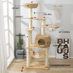 SHODMI space capsule nest view offers a birds-eye perch for curious climbers.
