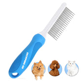 Shopping GD detangling-pet-grooming-comb long-short-teeth for efficient fur detangling