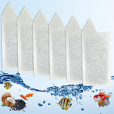 ShuRex 6-pack small-size cartridges for Tetra-compatible filters ensure cleaner water in 3-10 gallon tanks.