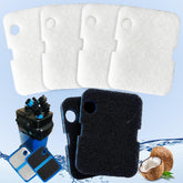 ShuRex activated-carbon bio pad for Cascade-700 improves odor control and water clarity