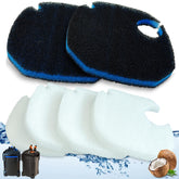 Shurex large cotton floss pads for AMOSIJOY filter improve clarity.