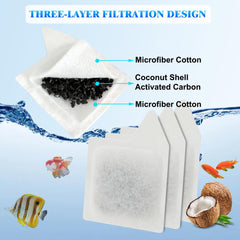 ShuRex XS filter compatibility chart highlights Whisper XS and other small tank brands.