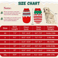 ShuRung pet knitwear pullover closeup showing soft, stretchy yarn for easy on-off.