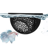 Sicutoz Floating Betta Hide Cave provides a safe floating shelter for Bettas and tiny tank mates.