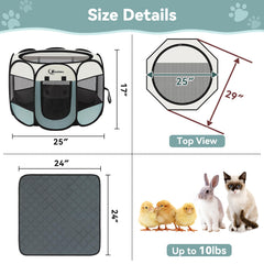 Siedihit dog playpen outdoor use demonstrates versatile indoor/outdoor performance.