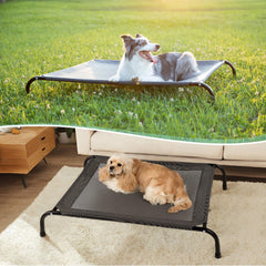 Siemour non-slip feet dog bed demonstrating stability on floors.