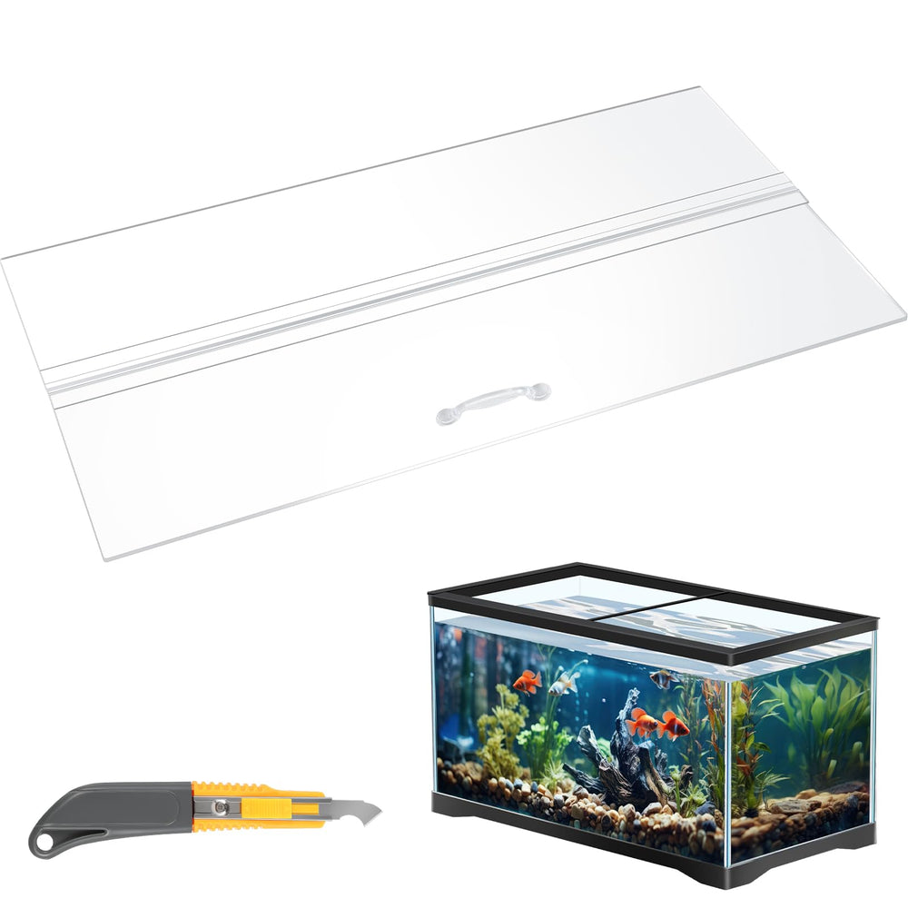 Sieral aquarium polycarbonate canopy offers clear view and light penetration