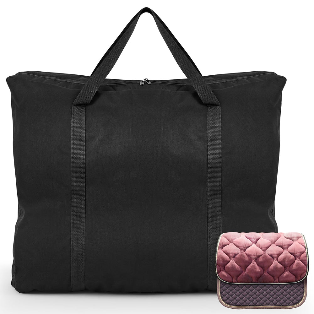 SilTriangle English Saddle Pad Bag in durable Oxford cloth keeps pads clean during transport