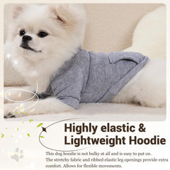 SIMCAPY XXS dog hoodie pockets emphasize cute functional detail