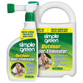 Simple Green Outdoor Odor Eliminator 32oz bottle pour for quick odor control around pets