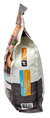SIMPLY NOURISH whole-grains kibble closeup highlights steady energy for active puppies