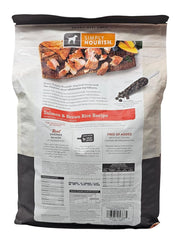 SIMPLY NOURISH whole grains visual signaling balanced nutrition for puppies.