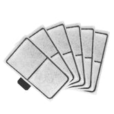 Sinbana six-pack filter cartridges ready for quick replacement in aquariums