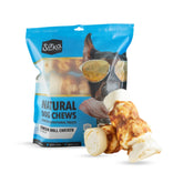 SITKA Beef Cheek Rolls pack-front view for convenient, long-lasting chews.