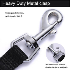 Siumouhoi 6ft puppy leash 360-rotation metal hook prevents tangles.