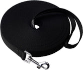 Siumouhoi dog recall leash 15ft black for backyard training sessions