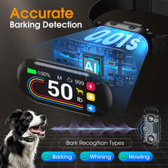 SKBAK dual AI sensors close up highlighting precise bark detection