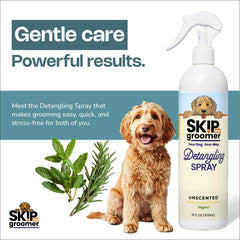 Skip the Groomer plant extracts closeup highlighting hibiscus calendula nettle