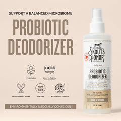 SKOUT'S HONOR avocado oil and omega-3s ingredients highlight nourishing coat care.