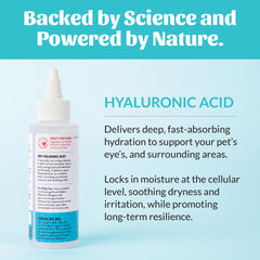 SKOUT'S HONOR HydroClear Eye Wash used on a cat after swimming for comfort.