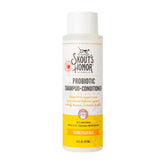 Skout's Honor probiotic cat shampoo bottle front with honeysuckle scent for pleasant grooming